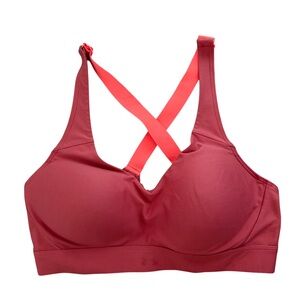 Under Armour Cross-Back Sports Bra - burnt orange
